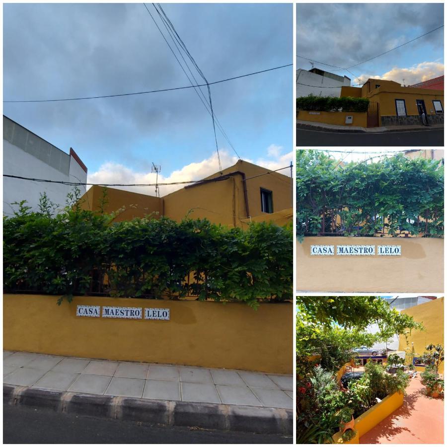Casa Maestro Lelo - Acogedora Casa Rural Canaria Con Patios Y Jardines De Flores Las Palmas de Gran Canaria Dış mekan fotoğraf